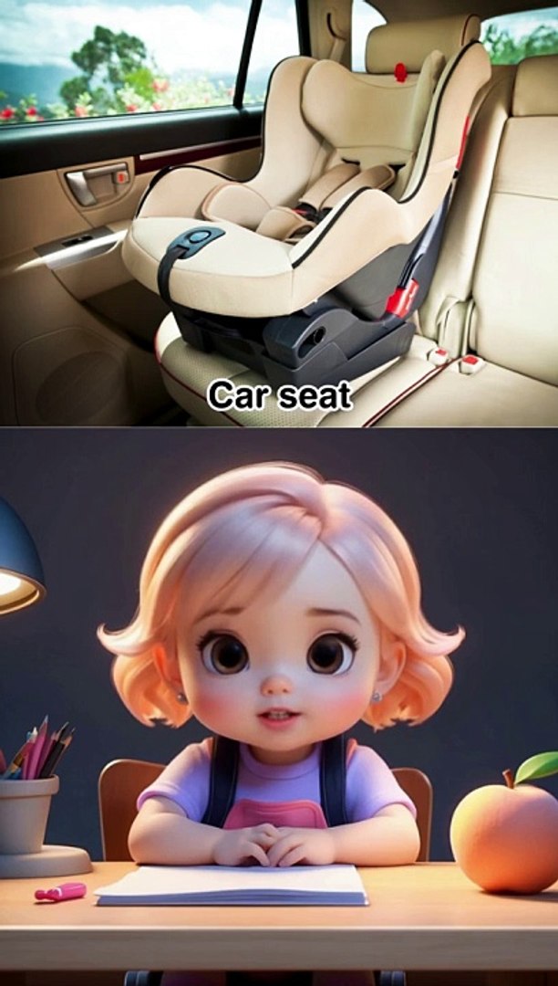 ⁣Baby's Products Names English for kids