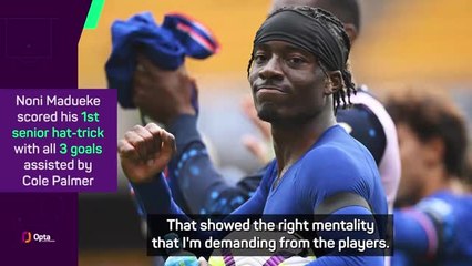 Madueke's defending more impressive than hat-trick heroics - Maresca