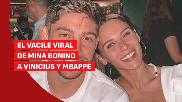El VACILE VIRAL de MINA BONINO a VINICIUS y MBAPPÉ