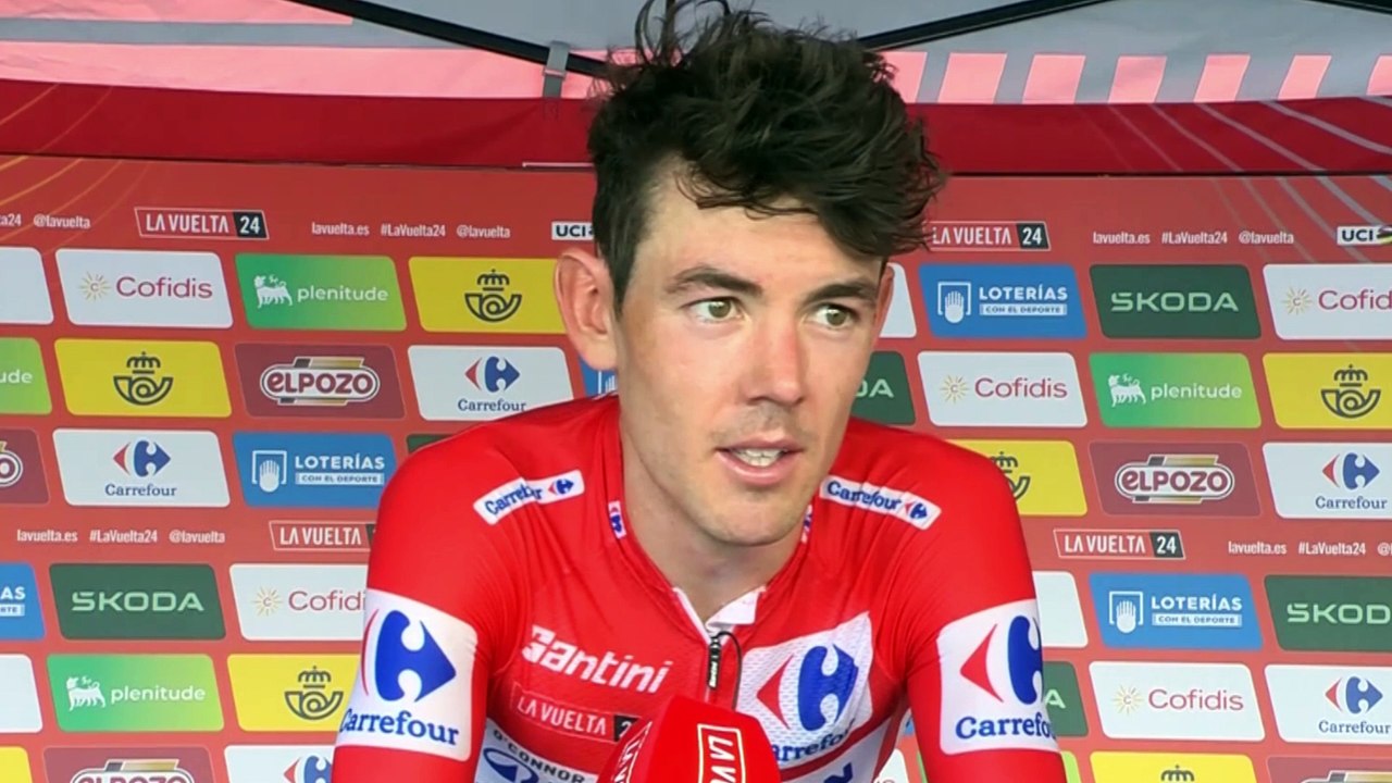 Cycling - La Vuelta 2024 - Ben O'Connor : "I am happy that Adam Yates won actually..."