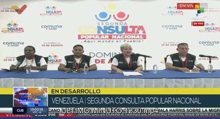 Llaman al pueblo a participar en la segunda consulta popular nacional