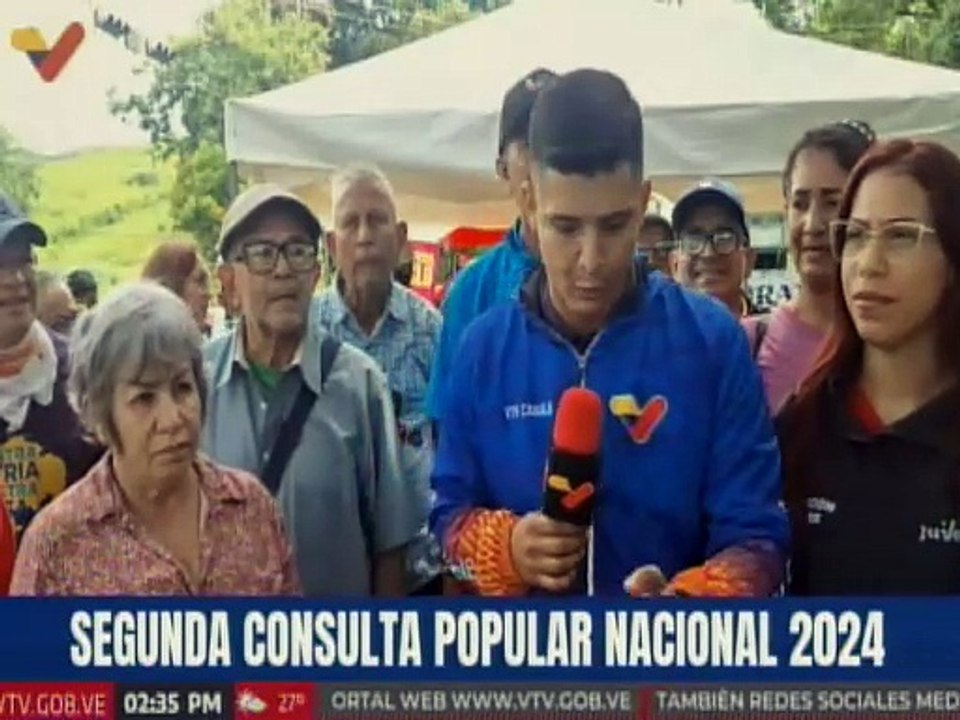 Aragüeños ejercen su derecho al voto en Segunda Consulta Popular para los proyectos comunales