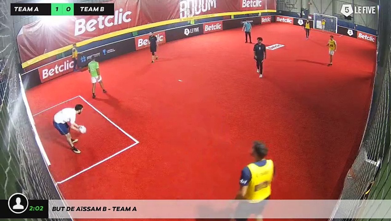 But de Aïssam B - Team A
