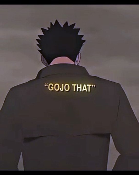 Gojo anime character