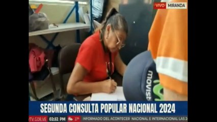 Miranda | Habitantes de la parroquia Guarenas participan en la segunda Consulta Nacional Popular