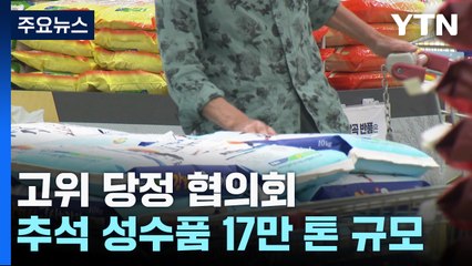 당정 "추석 성수품 17만톤 공급...소상공인·중소기업 자금 지원" / YTN
