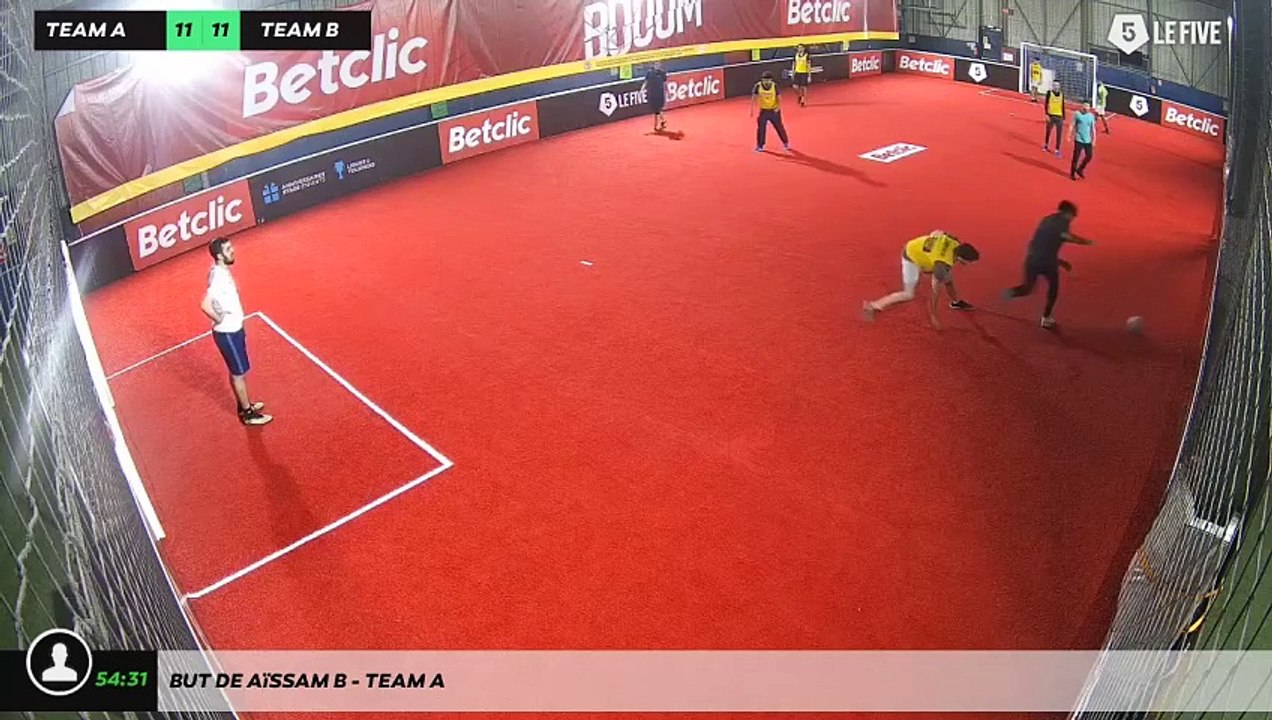 But de Aïssam B - Team A