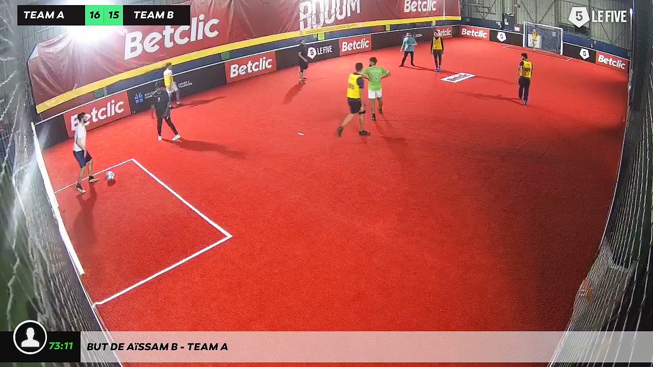 But de Aïssam B - Team A