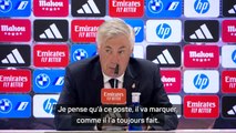 Real Madrid - Ancelotti : “Mbappé ? Il va marquer, comme il l’a toujours fait”