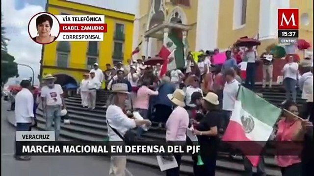 Veracruz se une a la marcha en defensa del Poder Judicial