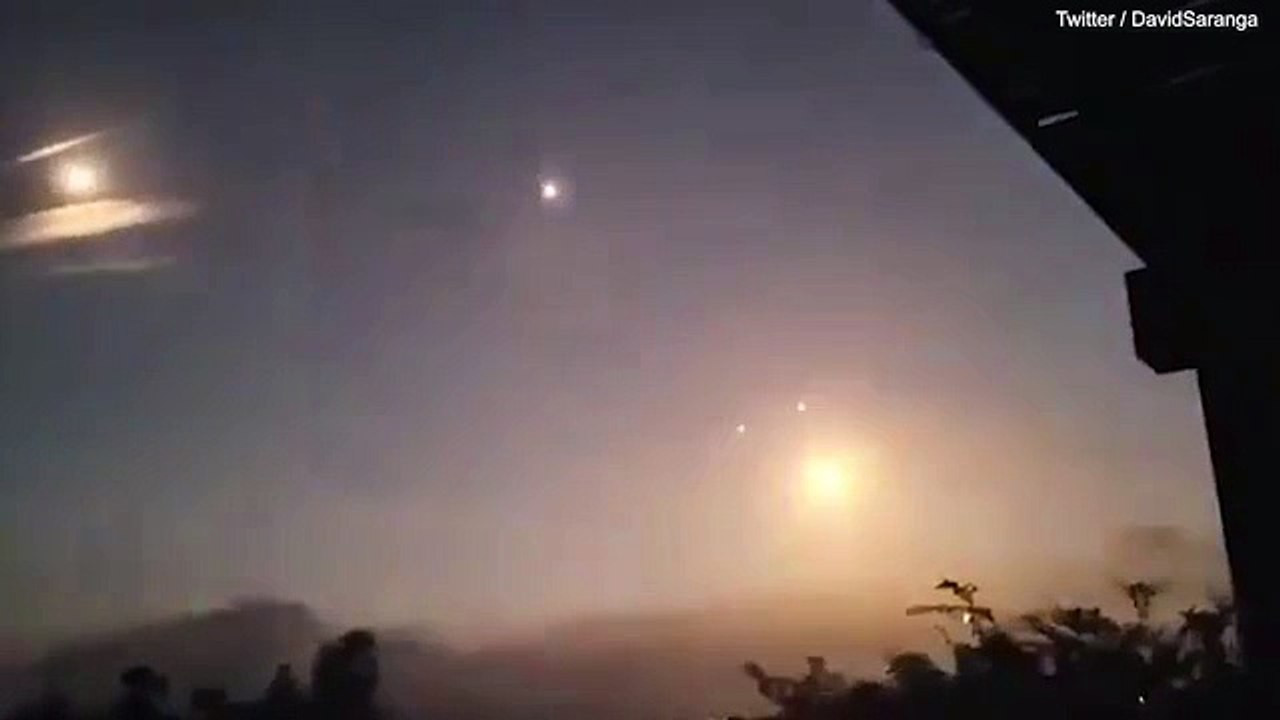 Hezbollah fires 150 rockets from Lebanon towards the Iron Dome