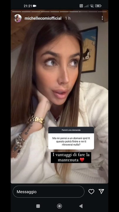 fare la mantenuta mi piace non voglio figli