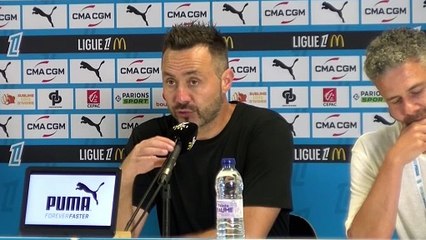 De Zerbi : "Un blackout que je n'explique pas"