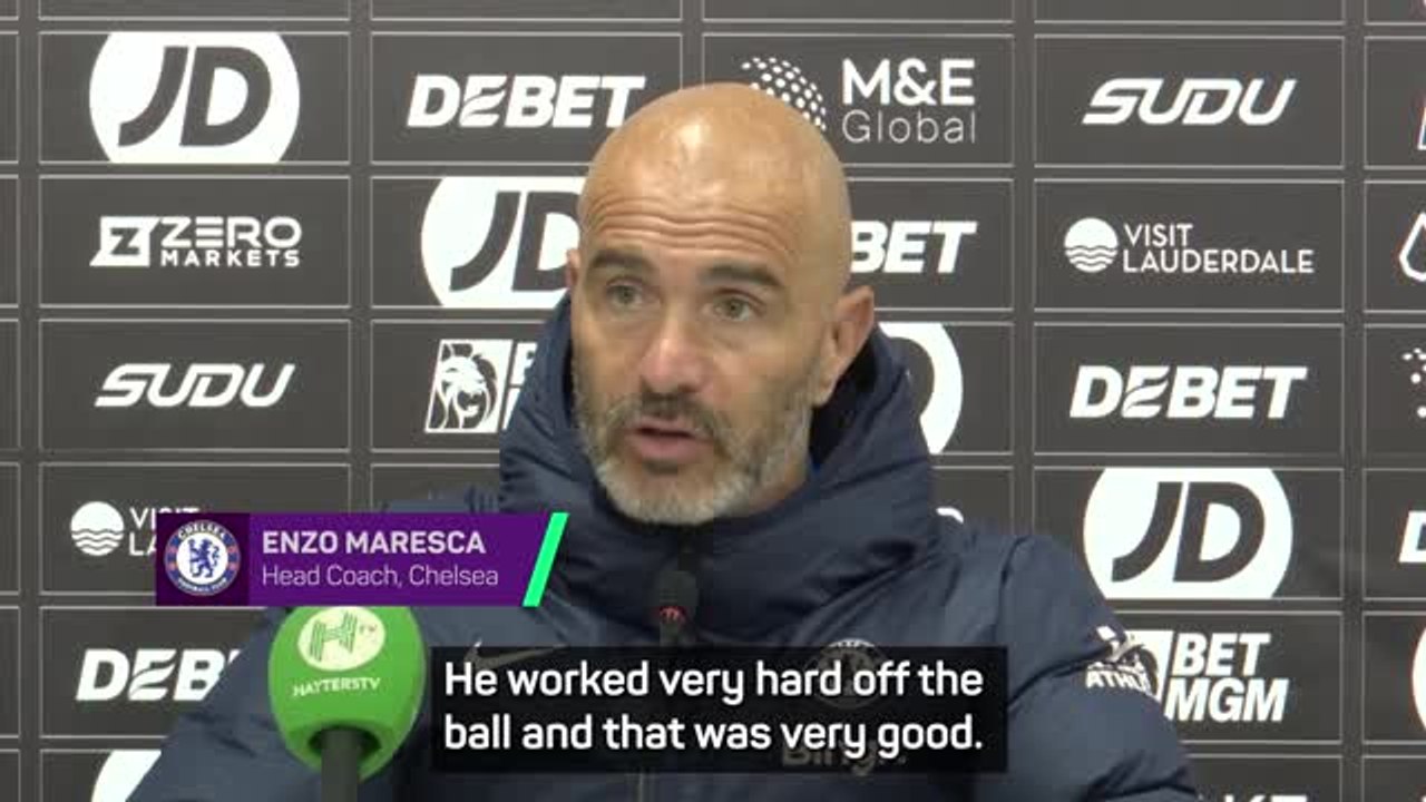 Maresca expects 'more quality' from Mudryk