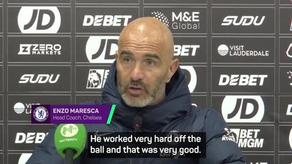 Maresca expects 'more quality' from Mudryk