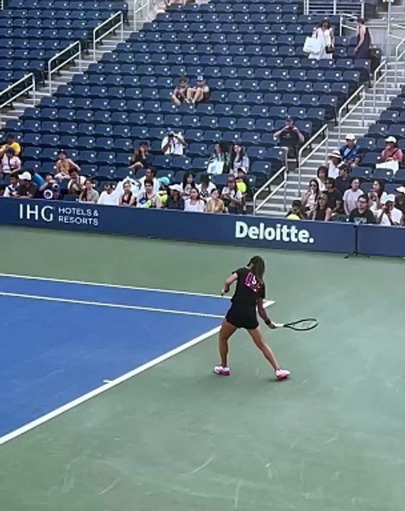 Emma Raducanu at the US Open