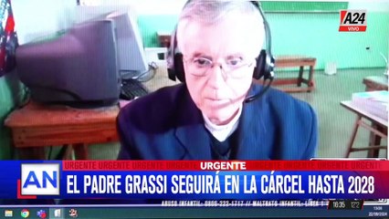EL PADRE GRASSI SIGUE EN LA CÁRCEL: "Todavía sostiene que es el abogado de los pobres"