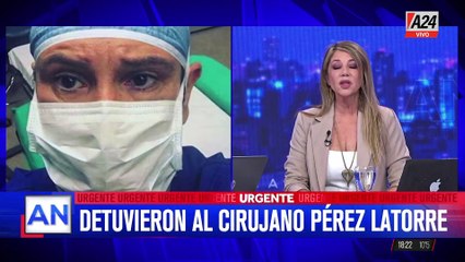 DETUVIERON A PÉREZ LATORRE, EL OTRO CIRUJANO DE SILVINA LUNA