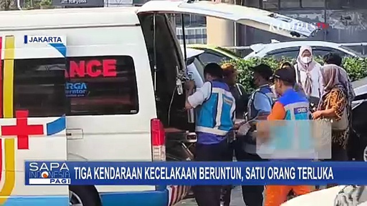 3 Kendaraan Kecelakaan Beruntun di Tol Dalam Kota Cawang, 1 Orang Terluka