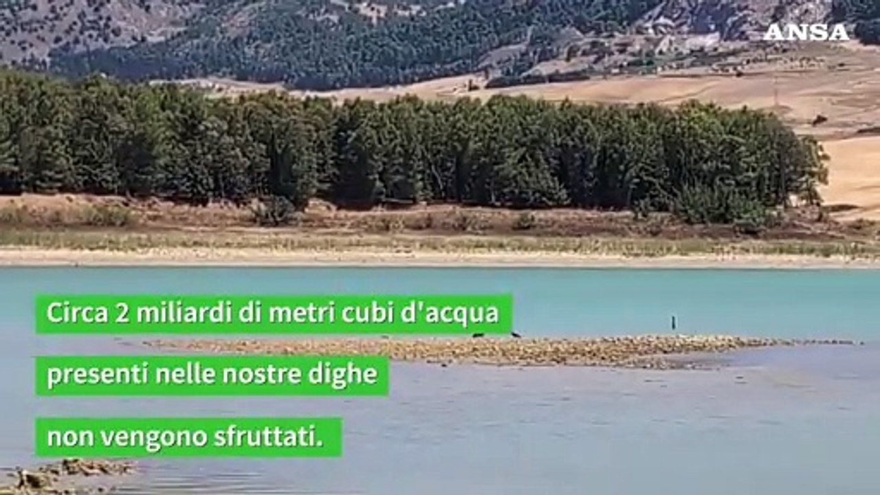 Siccita', non usati 2 miliardi di metri cubi d'acqua