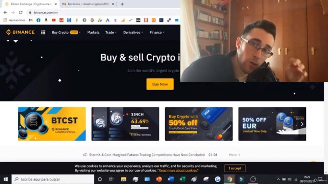 1. BINANCE TUTORIAL ESPAÑOL 2021 COMO USAR BINANCE para PRINCIPIANTES