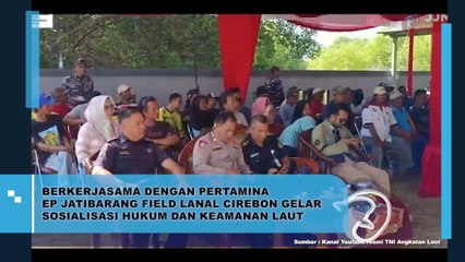 Bekerjasama Dengan Pertamina EP Jatibarang Field Lanal Cirebon Gelar Sosialisasi Hukum Dan Keamanan Laut