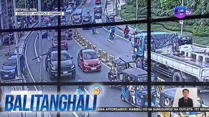 Jeep, inararo ang concrete barriers matapos mawalan ng preno; 10, sugatan | Balitanghali