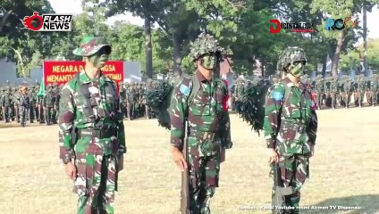 Danlanud Adi Soemarmo Resmi Buka Latihan Ganda Prajurit Semaba PK TNI AU Angkatan ke-53