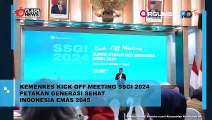Kemenkes Kick Off Meeting SSGI 2024 Petakan Generasi Sehat Indonesia Emas 2045