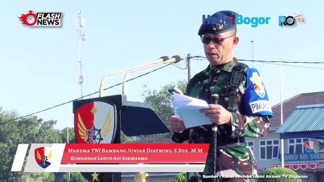 Danlanud Adi Soemarmo Resmi Buka Latihan Berganda Prajurit Siswa TNI AU Angkatan 53 di Pacitan