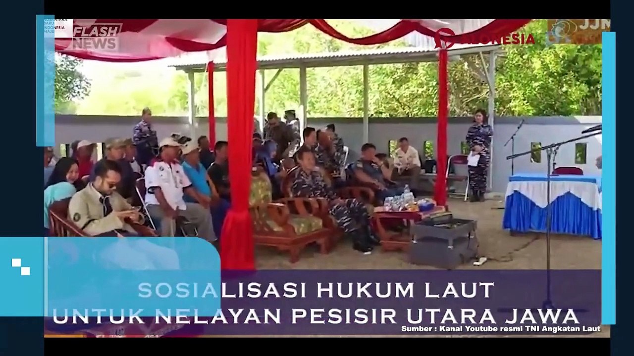 Bekerjasama dengan Pertamina EP Jatibarang Field Lanal, Cirebon Gelar Sosialisasi Hukum dan Keamanan Laut