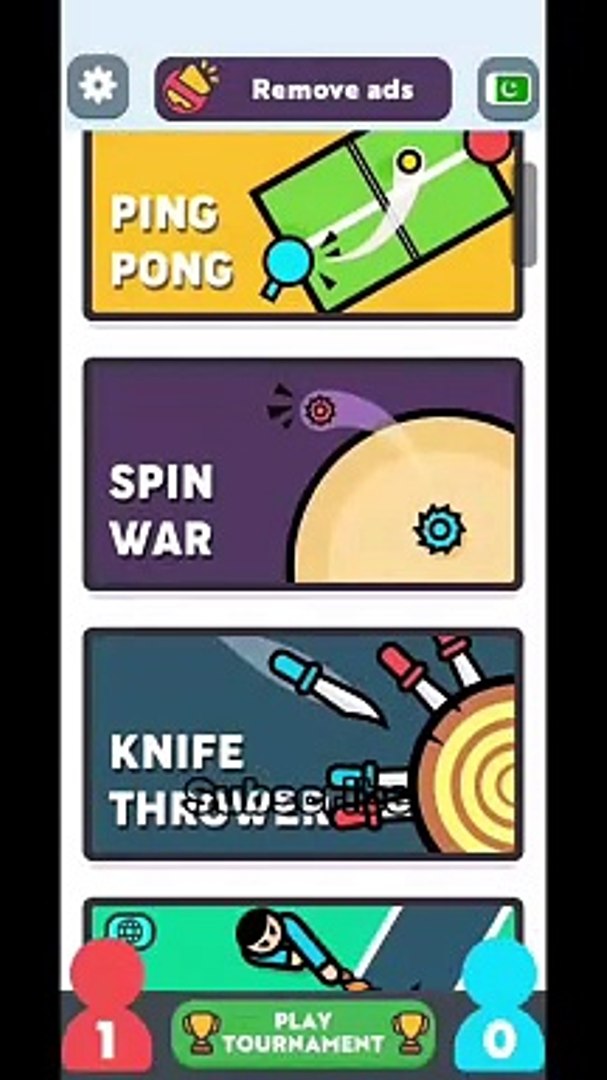 Spin war game (game play)