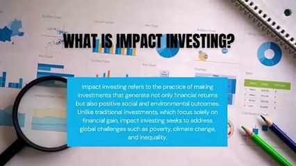 Impact Investing: How It Works to Grow Your Giving Business
