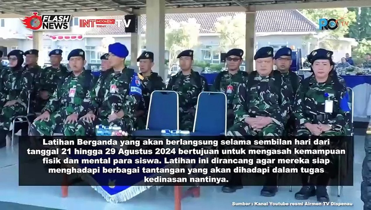 Danlanud Adi Soemarmo Buka Latganda Prajurit Siswa Semaba PK TNI AU Angkatan ke-53