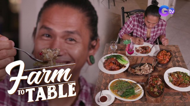 Chef JR tries Pangasinan’s Bangus Sisig and Binagoongang Crispy Pata! | Farm To Table