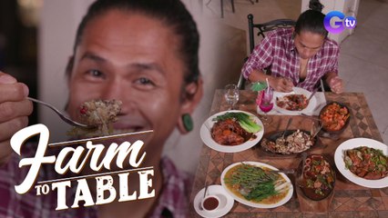 Chef JR tries Pangasinan’s Bangus Sisig and Binagoongang Crispy Pata! | Farm To Table