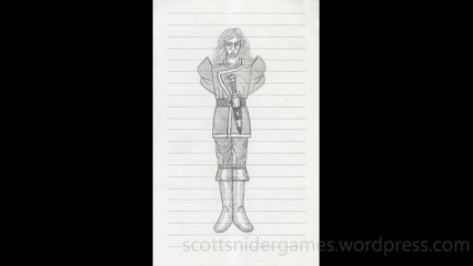 Soldier Pencil Sketch Video #365 (08-26-2024)