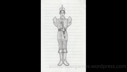 Soldier Pencil Sketch Video #366 (08-26-2024)