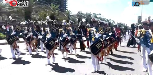 Taruna AAL KJK 2024 Gelar Kirab Kota di Kamboja