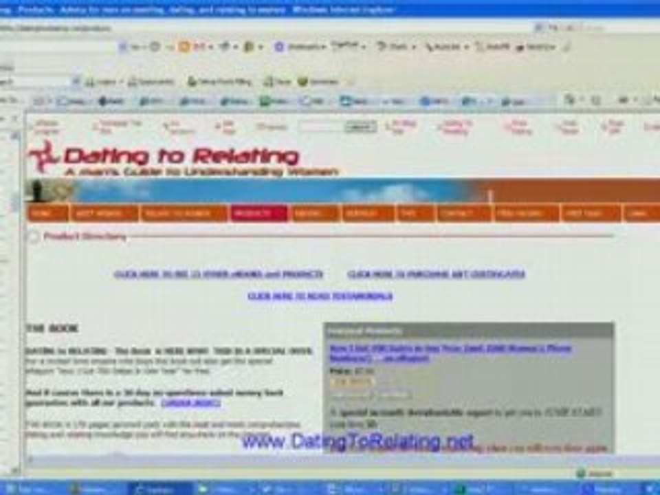 DATING TIPS FOR MEN - VIDEO