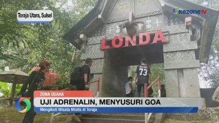 Wisata Susur Gua Londa, bikin Jantung Berdegup Kencang