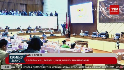 Update! Ini Pembahasan DPR-KPU soal PKPU di Rapat Lanjutan, Singgung Logistik & Dana Kampanye
