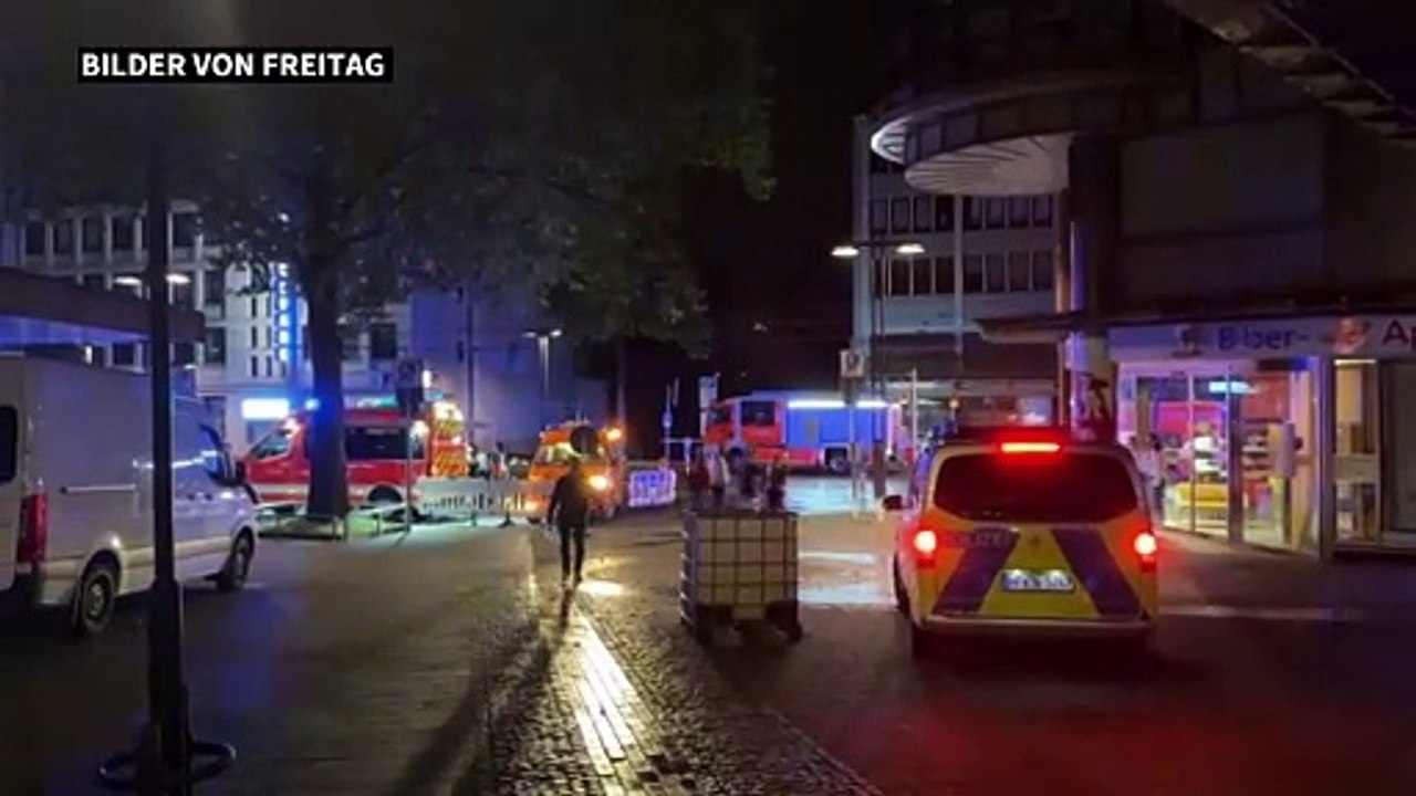 Solingen: Ermittler gehen von islamistischem Anschlag aus