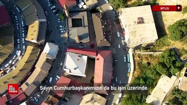 Bitlis'te Dere Üstü Islah Projesi tamamlandı
