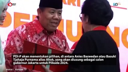 PDIP hari ini mengumumkan bakal calon Gubernur Jakarta, apakah Ahok atau Anies