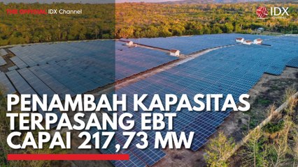 Penambah Kapasitas Terpasang EBT Capai 217,73 MW
