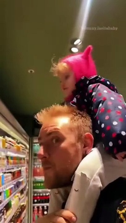 Funny cute baby