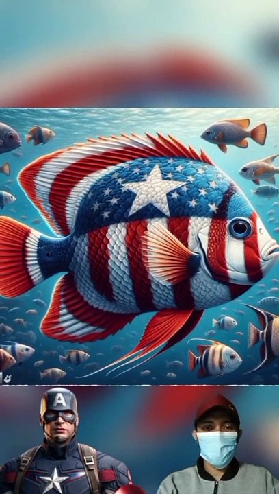 superheroes but fish part 1 ALL Characters (Marvel & DC) #avengers #dc #ai #shorts