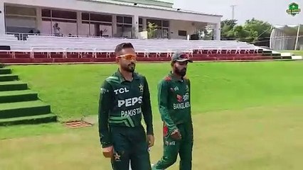 Pakistan Shaheens vs Bangladesh A one-day series trophy unveiled