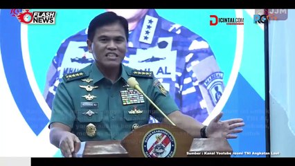 Kepala Staf Angkatan Laut Berikan Pengarahan di Bakamla RI kepada Pati TNI AL Non Struktural Wilayah Jakarta
